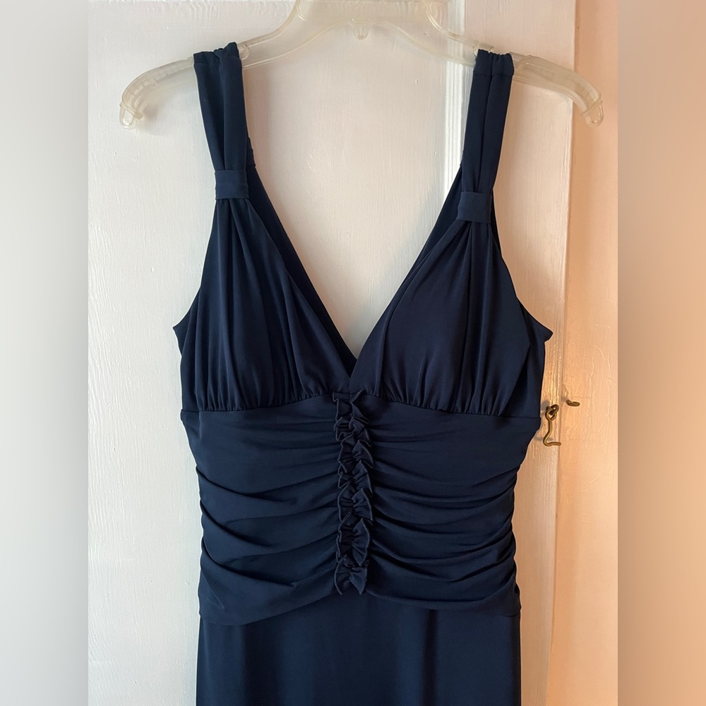 BCBG Formal Navy Gown size M